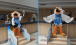 Fellépővel várják a gyerekeket a Hotel Azúr recepcióján
